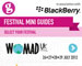 Guardian partners with BlackBerry for festival coverage
