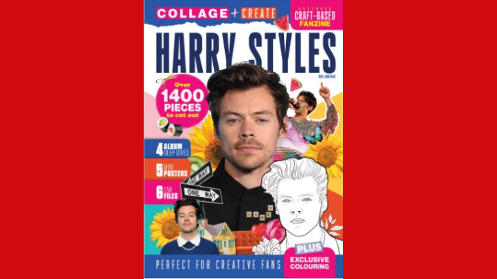 Kennedy Publishing announces the launch of Collage + Create Harry Styles