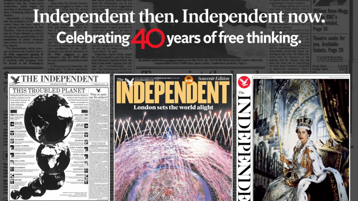 The Independent unveils activities to mark its 40th anniversary