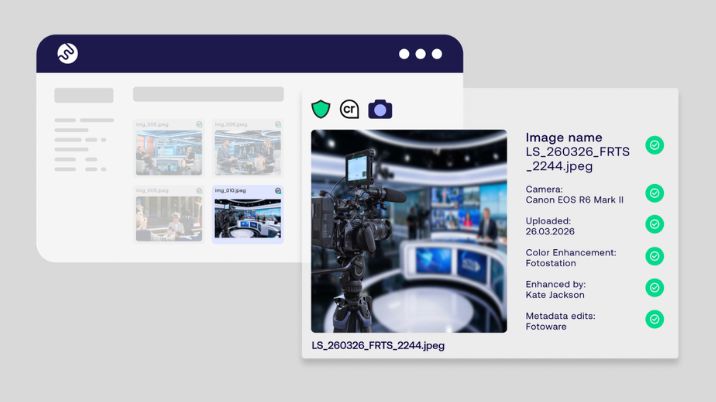 Fotoware launches end-to-end C2PA support in its DAM platform